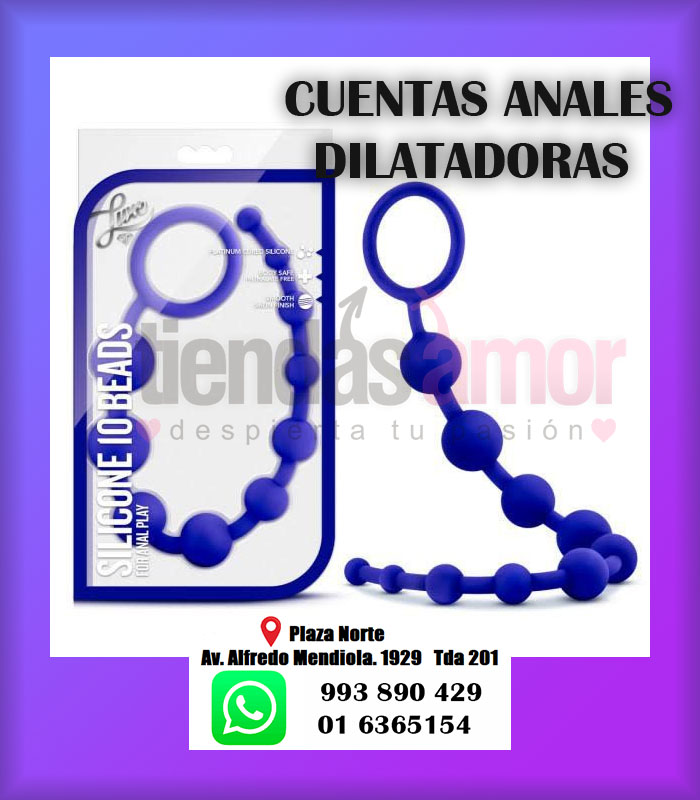 CUENTAS ANALES DE SILICONA DILATADORES 10 NIVELES